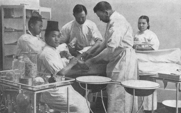 1905 korean medical assistant